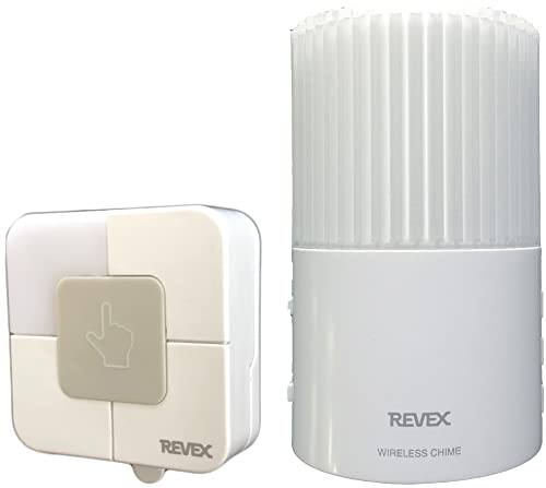 リーベックス(Revex) ワイヤレス チャイム XPNシリーズ 送受信機セット 防雨型押しボタン 増設用 コンセント式呼び出しチャイム 介護 9種類のLED色 XPN210B