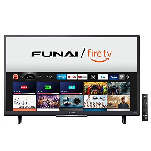 FUNAI Fire TV搭載スマートテレビ フナイ 32V型 液晶テレビ Fire TV 搭載 Alexa 対応 ダブルチューナー 内蔵 外付けHDD対応(裏番組録画可能) FL-32HF140