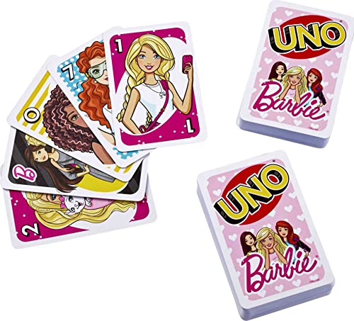 UNO バービー ウノ カードゲーム おもちゃ 新品 キャラクター ライセンス BARBIE