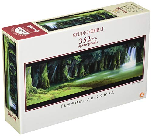 エンスカイ 352ピース ジグソーパズル もののけ姫 シシ神の森(18.2x51.5cm) 352-203