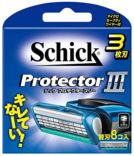 シック Schick プロテクタースリー 3枚刃 替刃 (8コ入)