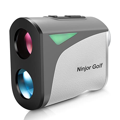 NINJOR GOLF(ニンジャーゴルフ）ゴルフ レーザー 距離計 高低差補正 防水機能 0.1秒計測 ピンサーチ 型番NJ007 レーザー波長：Class I laser 距離測定器 距離計測器