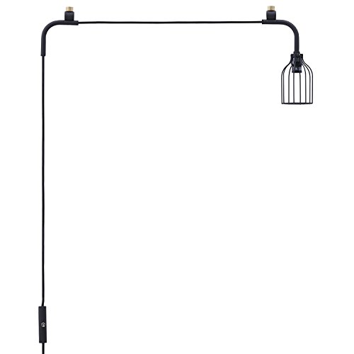 DRAW A LINE 008 Lamp B ランプB ブラック 幅28cmx奥行き9.7cmx高さ32cm 横専用パーツ 002対応 D-LB-BK