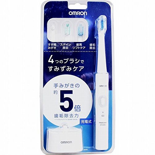 オムロン 音波式電動歯ブラシ HT-B306 ホワイト
