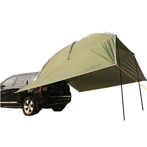 Kadahis タープ テント カーサイドタープ 車用 日よけカーテント 設営簡単 単体使用可能 5-8人用 キャンプ テント アウトドア 公園 登山 車中泊