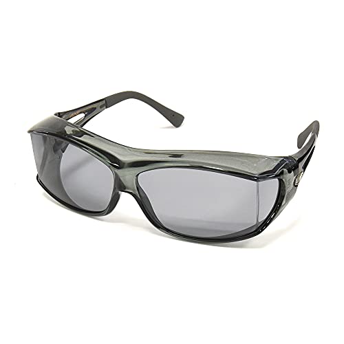 AXE アックス 偏光 オーバーグラス オーバーサングラス 眼鏡の上から SG-605P/SM(AX-26）ケースセット