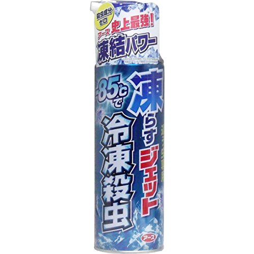 【アース製薬】凍らすジェット　冷凍殺虫　３００ｍｌ ×５個セット