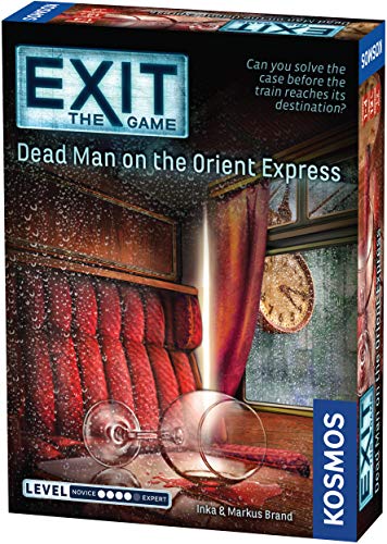 Exit: Dead Man on The Orient Express | Exit: The Game - Kosmosゲーム | 家族に優しいカードベースの室内脱出体験 1～4人用 対象年齢12歳以上