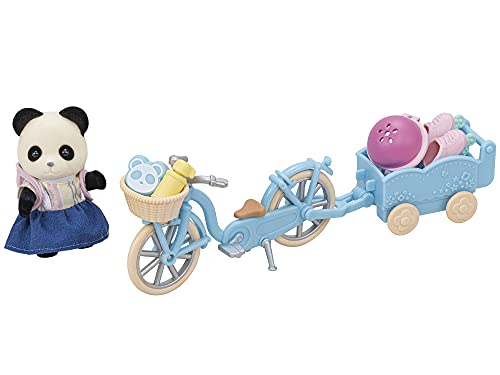 シルバニアファミリー 人形・家具セット 【るんるんサイクリングセット-パンダの女の子-】 DF-17