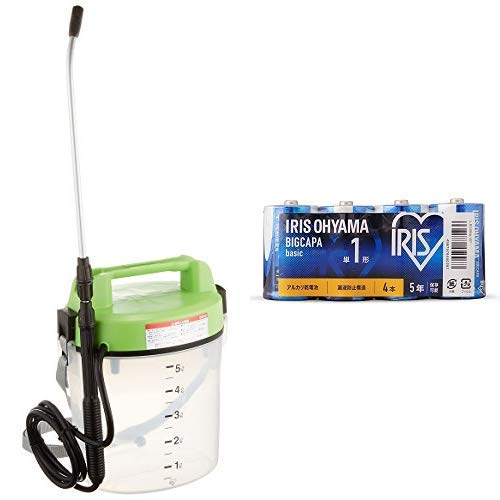 アイリスオーヤマ 噴霧器 除草剤 電池式 電池セット IR-N5000