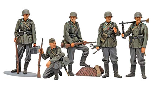 タミヤ 1/35 ミリタリーミニチュアシリーズ No.371 ドイツ歩兵セット 大戦中期 プラモデル 35371