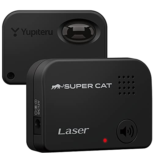 ユピテル レーザー探知機 SUPER CAT LS20 エスフェリックレンズ & 専用高利得アンプIC 搭載 誤警報低減機能 コンパクト設計 Yupiteru
