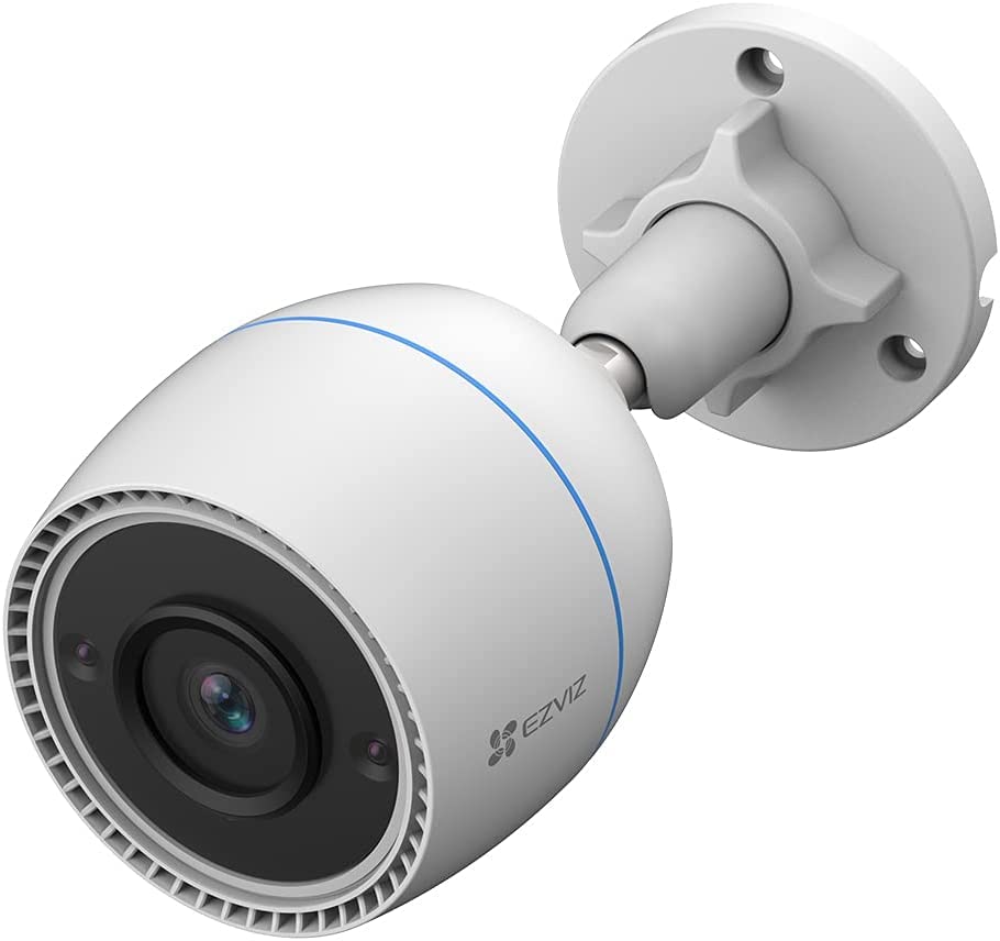 EZVIZ 防犯カメラ ネットワークカメラ 屋外 265万画素 人型検知 夜間フルカラー暗視可能 防水等級ip67 発光LED機能搭載モデル Alexa対応 強力Wi-Fi カメラ本体 C3TN
