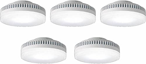 【5個セット】東芝ライテック E-CORE LED電球 LEDユニットフラット形6.9W(口金GX53-1a) ※広角タイプ※ LDF7N-GX53/2
