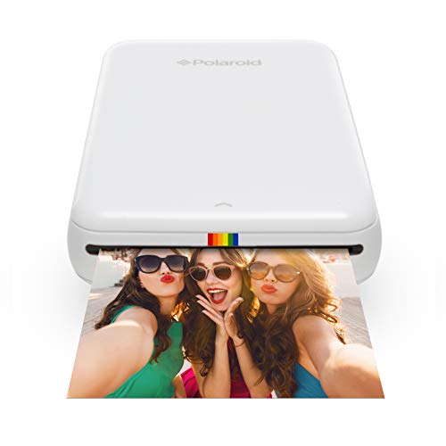 スマホ対応プリンター 手持ちサイズ 充電式Polaroid ZIP Mobile Printer ホワイト POLMP01W 旅行 プレゼントにぴったり