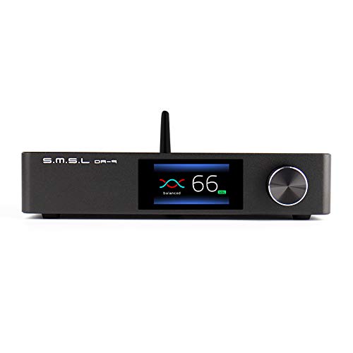 S.M.S.L DA-9 Bluetooth 5.0 NJW1194 バランス入力 プリンアンプ出力 APT-X XLR RCA ハイレゾ オーディオ パワーアンプ