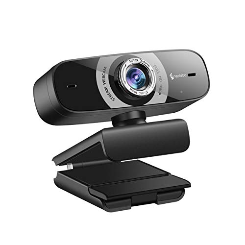 Webカメラ 広角 フルHD1080p ウェブカメラ 200万画素 美顔機能 マイク内臓 USB接続 ZOOM Skype対応 会議用 ビデオ通話 リモート飲み会 オンライン授業 在宅勤務 テレワーク