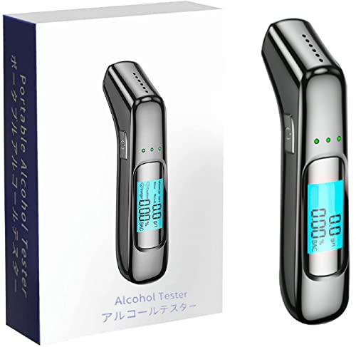 アルコールチェッカー アルコール検知器 USB充電式 アルコール チェッカー探知機 日本製センサー アルコールテスター 業務用 非接触型 アルコールチェック 呼気アルコール 高精度 吹きかけ式 LED小型