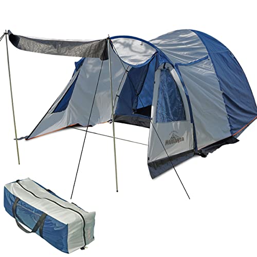 Montagna アウトドア テント キャンピングテント ファミリーテント 4~5人用 防水 大型テント 耐水圧3000ｍｍ