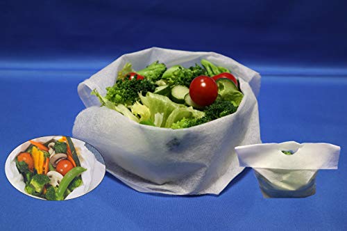 「野菜 蒸せますよ」ベジタブルスチームバッグ 10枚入 日本製 蒸し器 蒸し袋 野菜蒸し 蒸し野菜 （フジテレビめざましテレビ「キラビト」で紹介されました） （読売新聞夕刊で紹介されました）