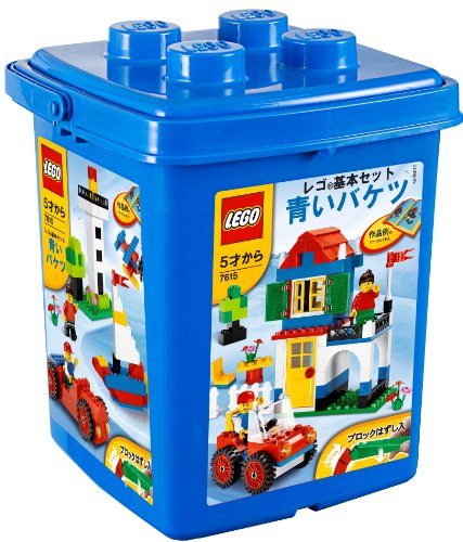 レゴ (LEGO) 基本セット 青いバケツ (ブロックはずし付き) 7615