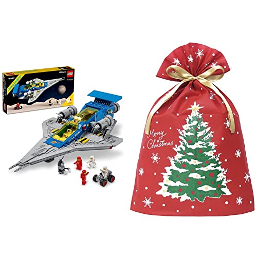 銀河探検隊 + インディゴ クリスマス ラッピング袋 グリーティングバッグ3L クリスマスツリー レッド XG870 【クリスマス プレゼント ラッピング セット】