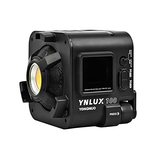 100W 3200K-5600K 調光可能 コンパクト LEDビデオライト COB写真フィルライト12照明効果 ボーエンスマウント 屋外 ポートレート Vlog ライブストリーミング ビデオ写真用