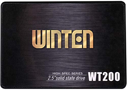 WINTEN SSD 128GB 5年保証 WT200-SSD-128GB 内蔵型SSD SATA3 6Gbps 3D NANDフラッシュ搭載 デスクトップパソコン、ノートパソコン、PS4にも使える2.5インチ エラー訂正機能 省電力 衝