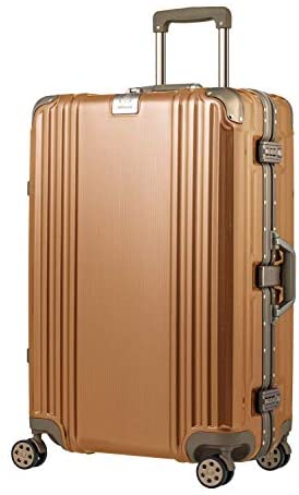 [レジェンドウォーカー ]スーツケース キャリーケース キャリーバッグ フレームタイプ TSAダイヤルロック ダブルキャスター 5509 Lサイズ 7泊以上 5.6kg 83L 5509-70 オレンジ