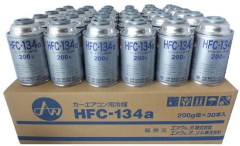 AIR WATER [ エアーウォーター ] カーエアコン用冷媒 [ 200g×30缶セット ] HFC-134a 【HTRC 2.2】