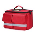 AOMAJK コンパクトな多機能プロフェッショナル救急キット、防水サバイバルキット、医療用緊急旅行バッグ、ホームオフィスキャンプ旅行スポーツ用,赤