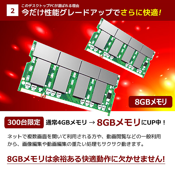 デスクトップパソコン 中古 8GB 新品SSD 512GB Corei5 マニュアル付き 