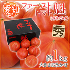 愛知県産 ”ファーストトマト 魁” 約1kg 大きさおまかせ 化粧箱 糖度8度以上【予約 入荷次第発送】 送料無料