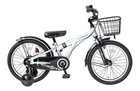 自転車 子供用自転車 クロモ 16インチ 変速ギアなし 2022年モデル CROMO CR-16K SILVER シルバー 補助輪付き 子供用 ジュニアバイク 幼児用自転車 配送先一都三県一部地域限定送料無料 通販 完全組立て おしゃれ