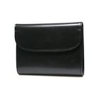 財布 三つ折り財布 ブラック 黒 牛革 本革 レザー メンズ ビジネス MA-AB002-BK