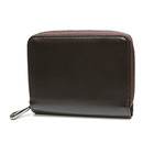 財布 二つ折り財布 ラウンドファスナー チョコ ブラウン 茶色 牛革 本革 レザー メンズ ビジネス MA-AB003-CH