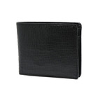 財布 二つ折り財布 ブラック 黒 牛革 本革 レザー メンズ ビジネス SP-WT006