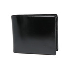 財布 二つ折り財布 ブラック 黒 牛革 本革 レザー メンズ ビジネス SP-WT028