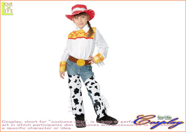 キッズ 95r015 チャイルド ジェシー トイ ストーリー ディズニー Disney 仮装 パーティ 映画 トイストーリー シリーズ 当店のコスプレ 衣装 コスチューム