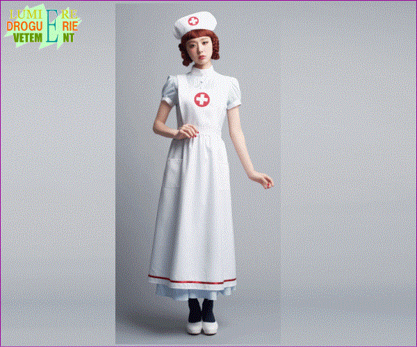 レディ Lll Retro Nurse レトロナース Amo ナース 看護婦 白衣 ハロウィン コスプレ コスチューム 衣装 仮装 かわいい ワールドショップ