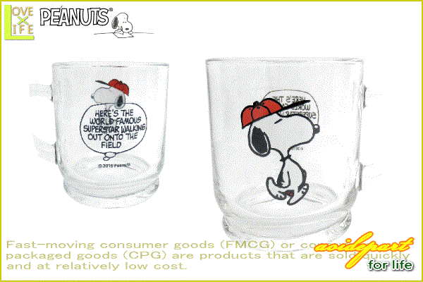 日本製 スヌーピー Snoopy グラスマグ ベースボール Glass Mug グラス コップ カップ ピーナッツ グッズ 食器 コレクター かわいい おしゃれ