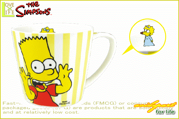 ザ シンプソンズ The Simpsons マグカップ アップ コップ マグカップ マグ 食器 グッズ カップ キッチン かわいい ワールドショップ