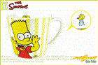 【ザ・シンプソンズ】【The Simpsons】マグカップ【アップ】【コップ】【マグカップ】【マグ】【食器】【グッズ】【カップ】【キッチン】【かわいい】