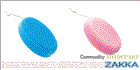 water colorウレタンスポンジ♪ソフト&ハードが使い分けられる両面タイプのウレタンスポンジ。♪【】【5 】【大人気】