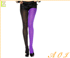 【レディ】748Black Purple【ストッキング】【スト】【セクシー】【ソックス】【靴下】【装飾】【グッズ】【衣装】【コスプレ】【コスチューム】【ハロウィン】【パーティ】【イベント】【かわいい】新作ハロウィングッズがぞくぞく登場 小物でハロウィンを盛り上げよう