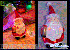 【LEDモチーフ】【20 】LED　セラミックプレゼントサンタ【サンタ】【サンタクロース】AOIのテーブルサンタに新作登場どれもかわいいです♪【2012年新作】【】【大人気】【イルミネーション】【クリスマス】【LED】【大人気】