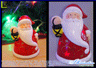 【LEDモチーフ】【20 】LED　セラミックランプサンタ【サンタ】【サンタクロース】AOIのテーブルサンタに新作登場どれもかわいいです♪【2012年新作】【】【大人気】【イルミネーション】【クリスマス】【LED】【大人気】
