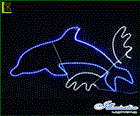 【20 】LED ジャンプ イルカ【イルカ】【アニマル】【LED】【動物】【海】人気のイルカシリーズに新作登場！跳ねている元気なイルカ♪【送料無料】【クリスマス】【イルミネーション】【電飾】【モチーフ】