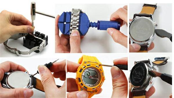 新品 時計工具セット 腕時計 セット 交換 16点 精密ドライバー 修理