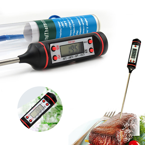 【送料無料】■ペン型デジタル温度計■ 料理用/クッキング温度計/スティック/ペン型/デジタル/温度計/食品